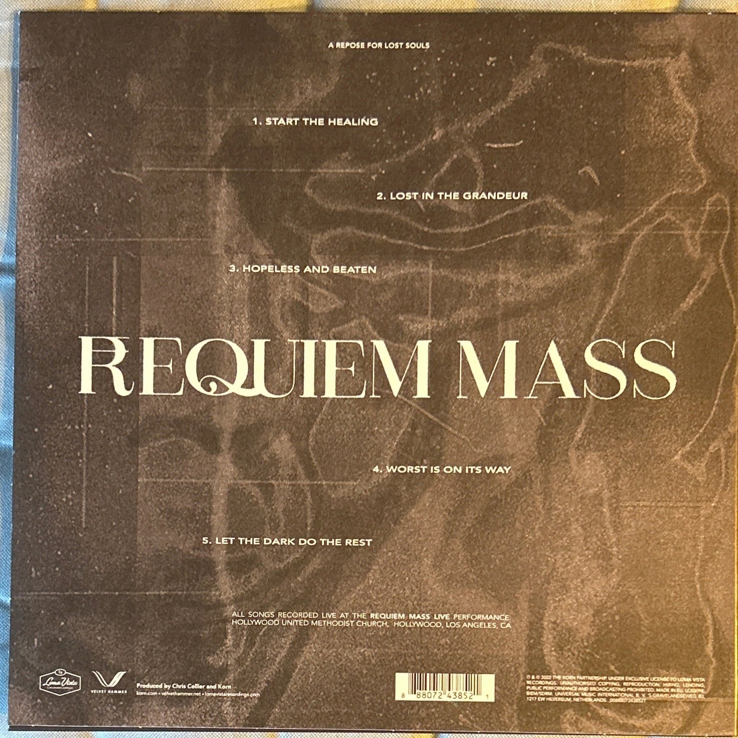 LP Korn ‎– Requiem Mass 2ª Mano - DISCOS NAKASHA