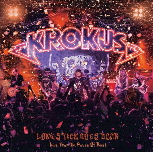 LP Krokus ‎– Long Stick Goes Boom (Live From The House Of Rust) Nuevo precintado - DISCOS NAKASHA