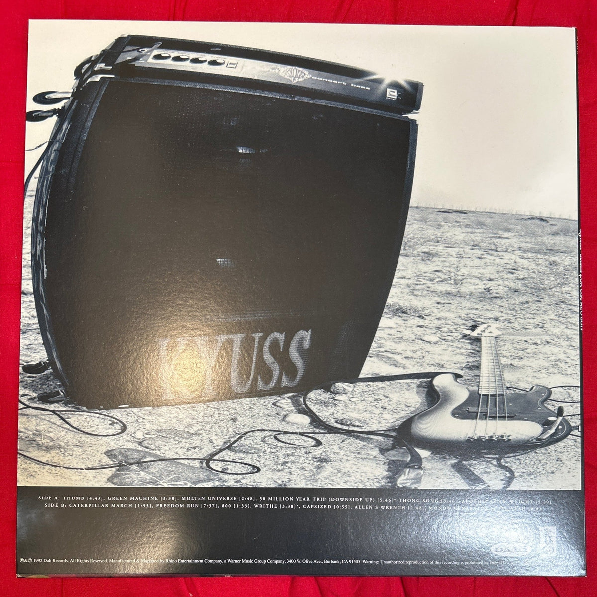 LP Kyuss ‎– Blues For The Red Sun 2ª Mano - DISCOS NAKASHA