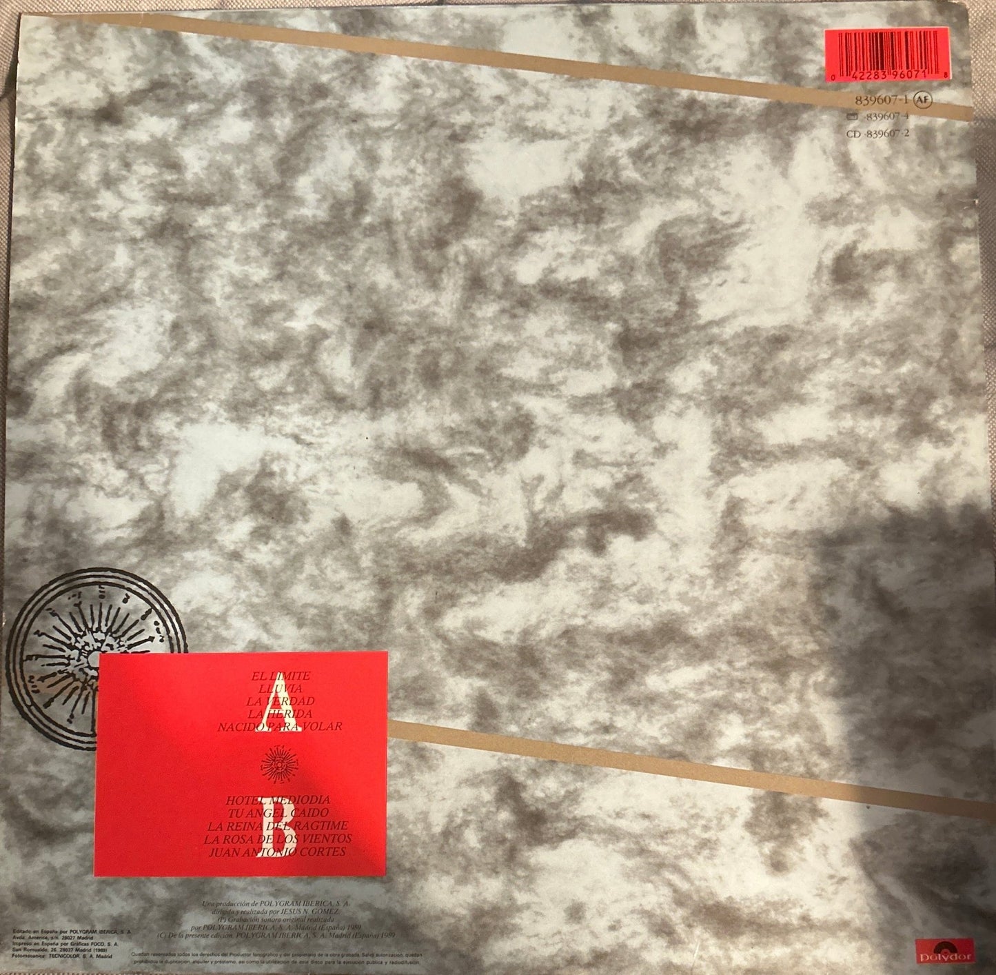 LP La Frontera ‎– La Rosa De Los Vientos 2ª mano - DISCOS NAKASHA