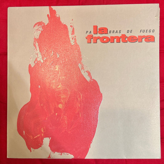 LP La Frontera ‎– Palabras De Fuego 2ª mano - DISCOS NAKASHA