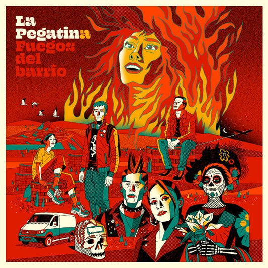 LP La Pegatina – Fuegos del Barrio Nuevo precintado - DISCOS NAKASHA