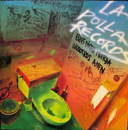 LP La Polla Records – Ellos Dicen Mierda, Nosotros Amen Nuevo precintado - DISCOS NAKASHA