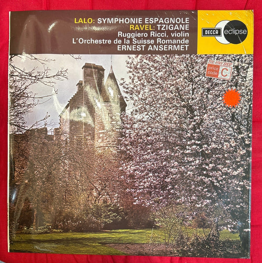 LP Lalo*, Ravel*, Ruggiero Ricci, Ernest Ansermet, L'Orchestre De La Suisse Romande ‎– Symphonie Espagnole / Tzigane 2ª Mano - DISCOS NAKASHA