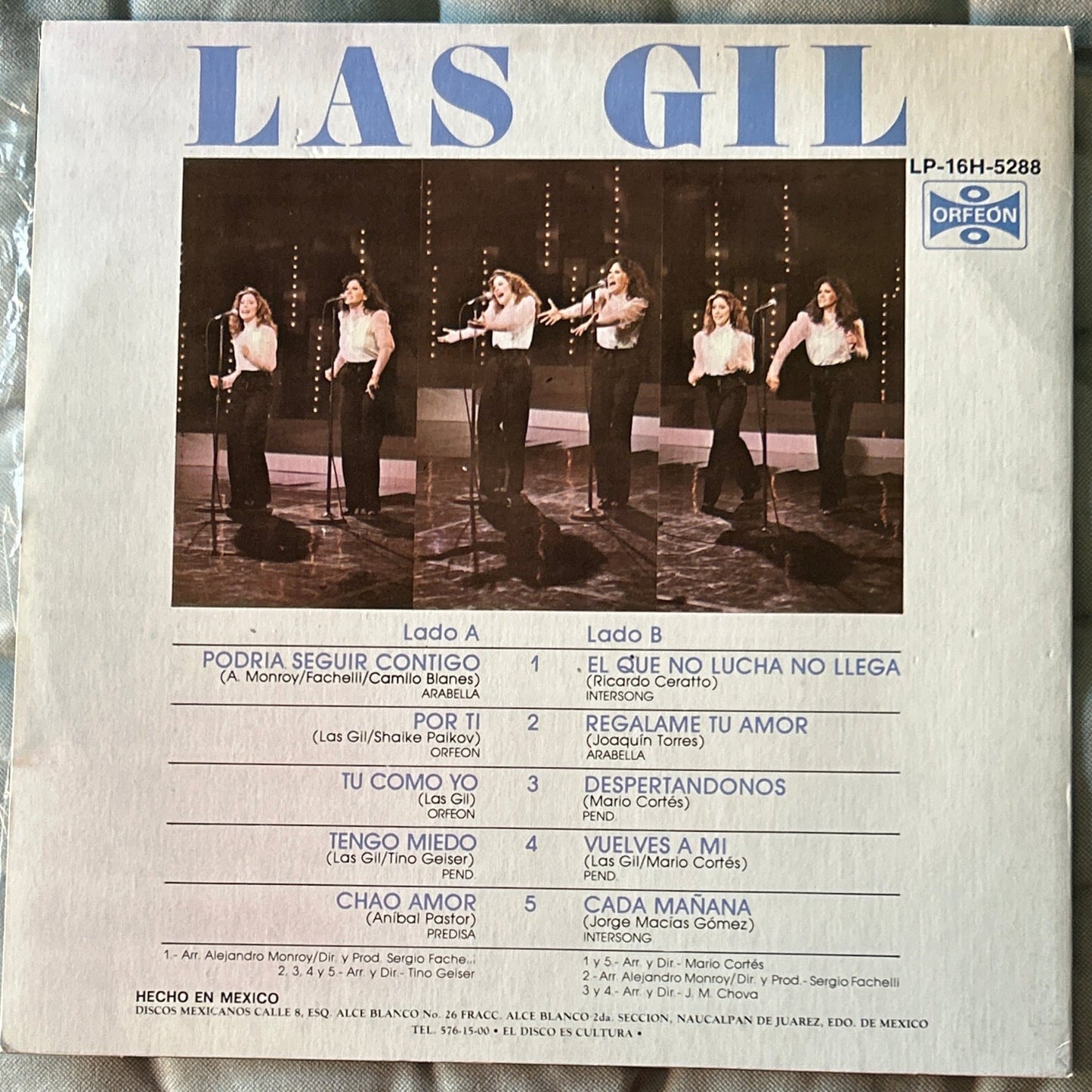LP Las Gil – Las Gil 2ª Mano - DISCOS NAKASHA