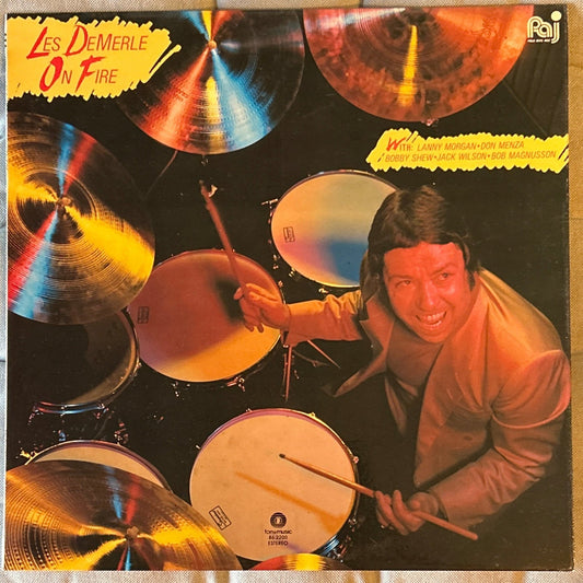 LP Les DeMerle – On Fire 2ª Mano - DISCOS NAKASHA