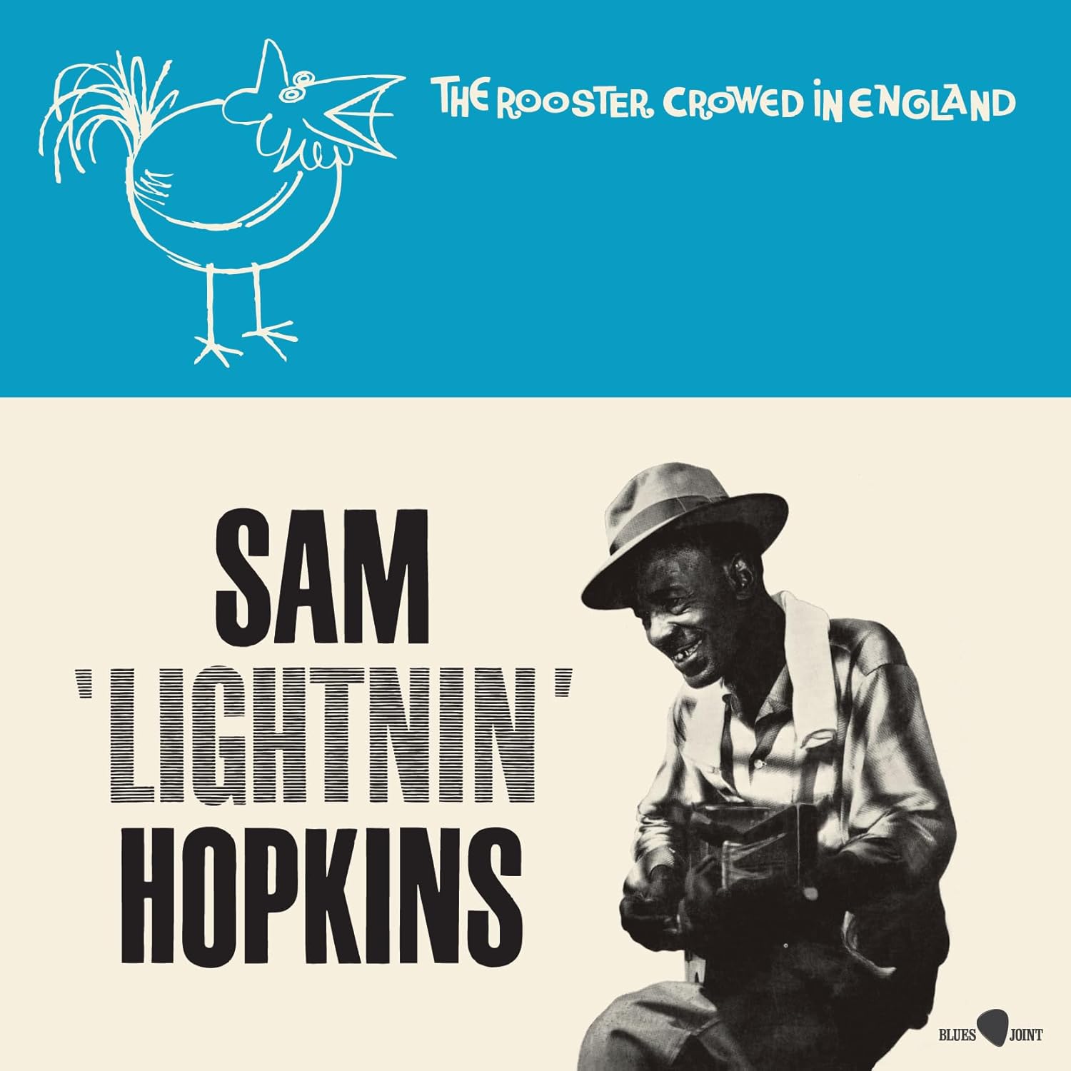 LP Lightnin' Hopkins - The Rooster Crowed In England Nuevo precintado - DISCOS NAKASHA