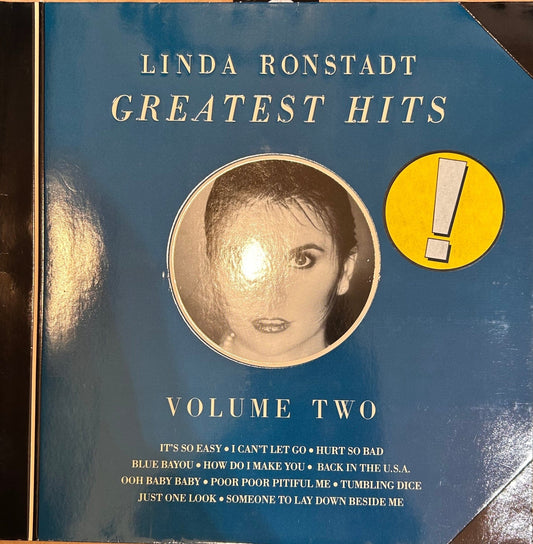 LP Linda Ronstadt ‎– Greatest Hits Volume Two 2ª Mano - DISCOS NAKASHA