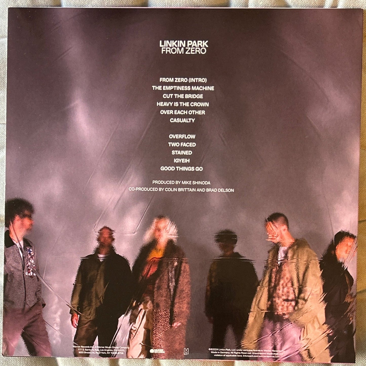 LP Linkin Park ‎– From Zero 2ª Mano - DISCOS NAKASHA