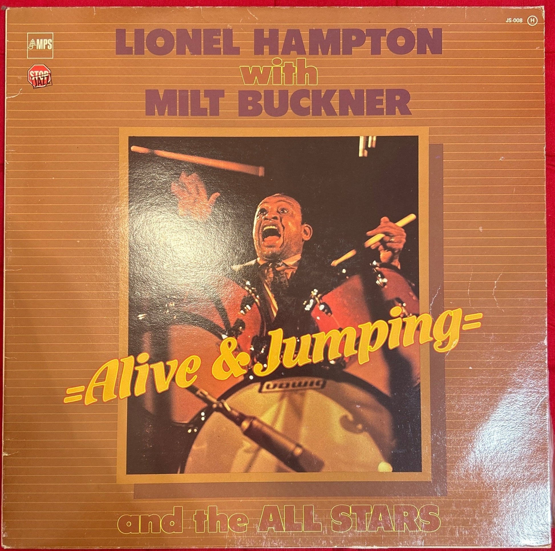 LP Lionel Hampton With Milt Buckner And The All Stars ‎– Alive & Jumping 2ª Mano - DISCOS NAKASHA