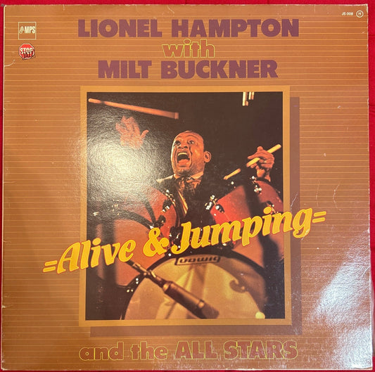 LP Lionel Hampton With Milt Buckner And The All Stars ‎– Alive & Jumping 2ª Mano - DISCOS NAKASHA