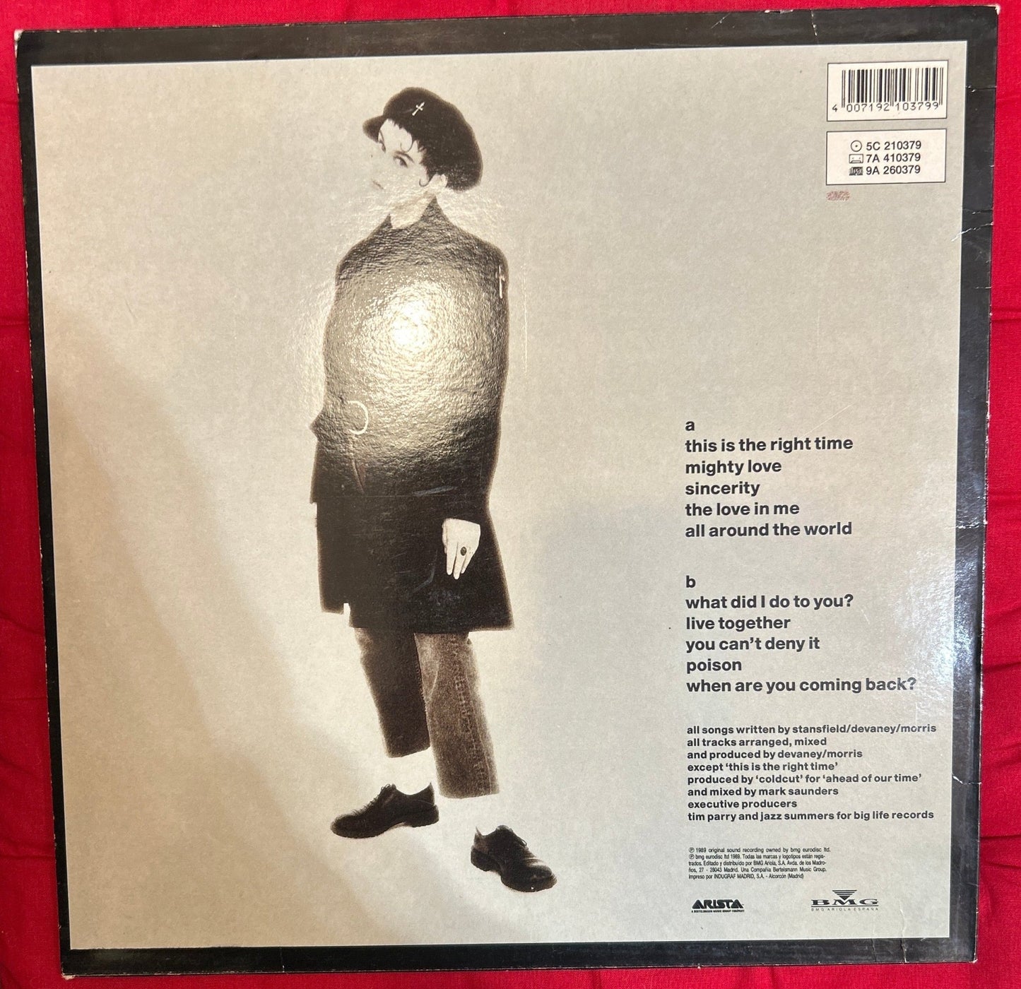 LP Lisa Stansfield – Affection 2ª Mano (Producto exclusivo recogida en tienda) - DISCOS NAKASHA