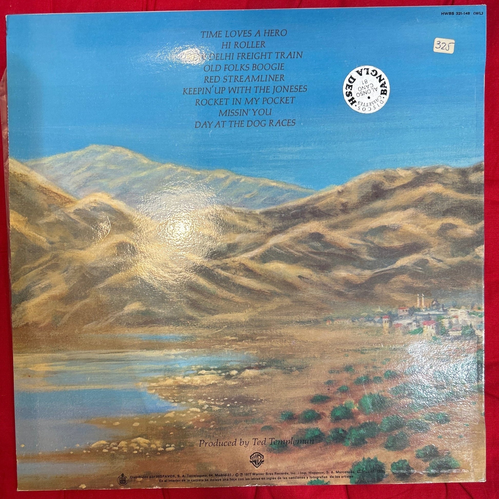 LP Little Feat ‎– Time Loves A Hero 2ª mano - DISCOS NAKASHA