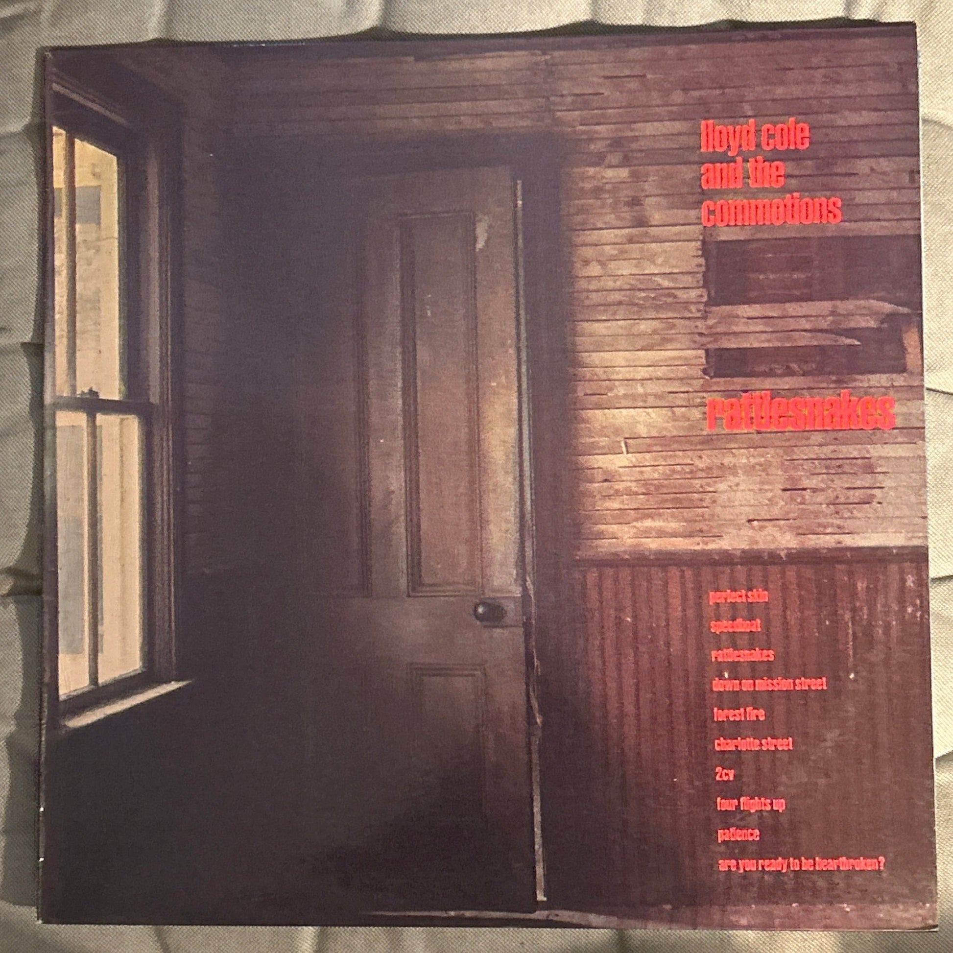 LP Lloyd Cole & The Commotions ‎– Rattlesnakes 2ª Mano - DISCOS NAKASHA