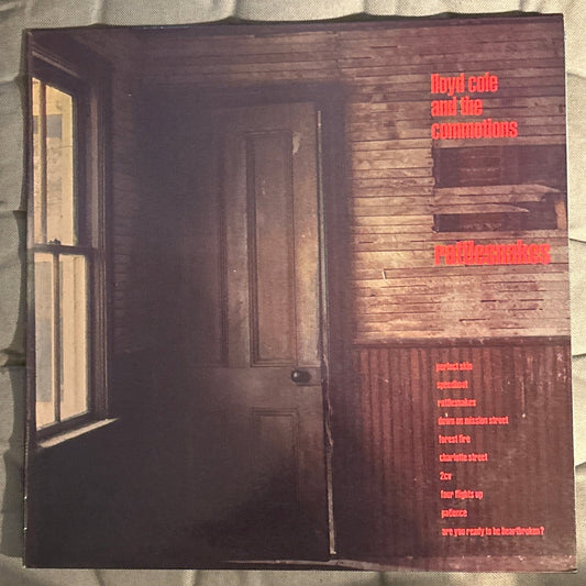 LP Lloyd Cole & The Commotions ‎– Rattlesnakes 2ª Mano - DISCOS NAKASHA