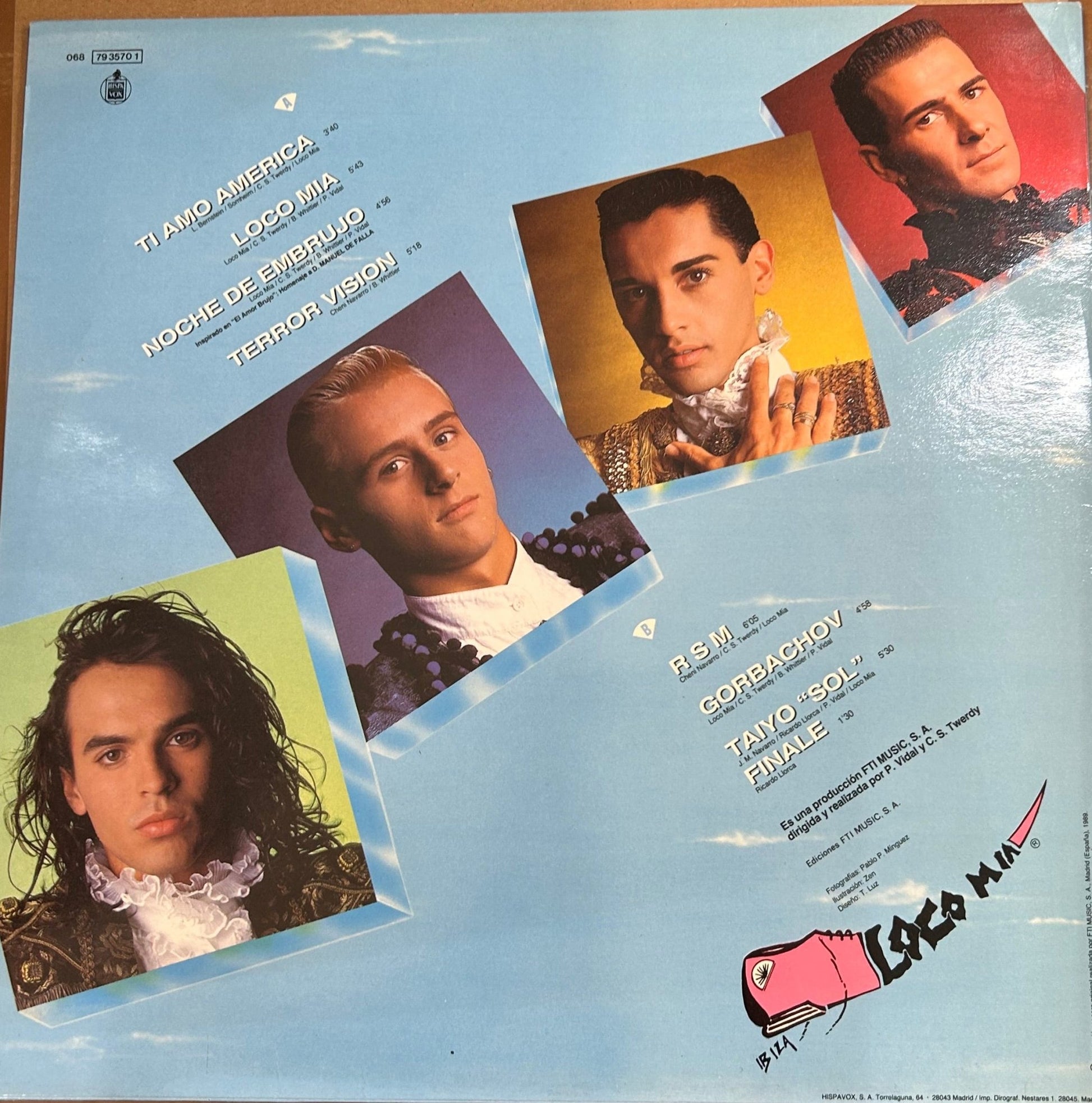 LP Loco Mia ‎– Taiyo 2ª mano - DISCOS NAKASHA