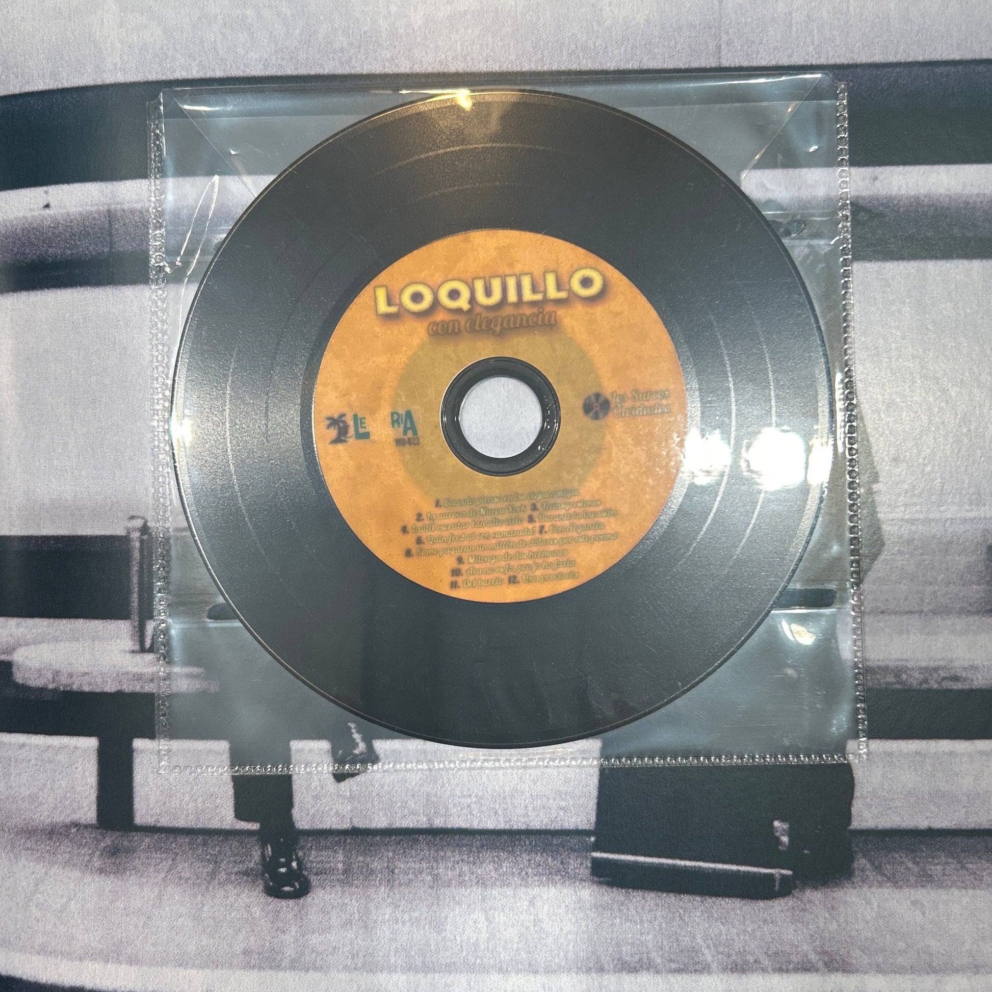 LP Loquillo ‎– Con Elegancia 2ª mano - DISCOS NAKASHA
