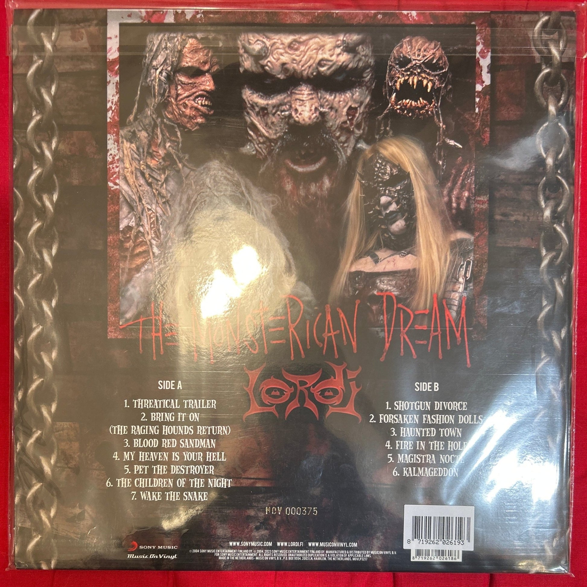 LP Lordi ‎– The Monsterican Dream Nuevo precintado - DISCOS NAKASHA