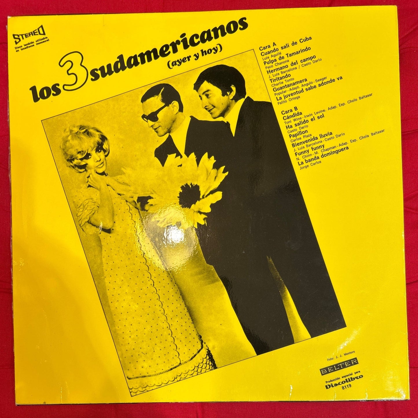 LP Los 3 Sudamericanos ‎– Ayer Y Hoy 2ª Mano (Producto exclusivo recogida en tienda) - DISCOS NAKASHA