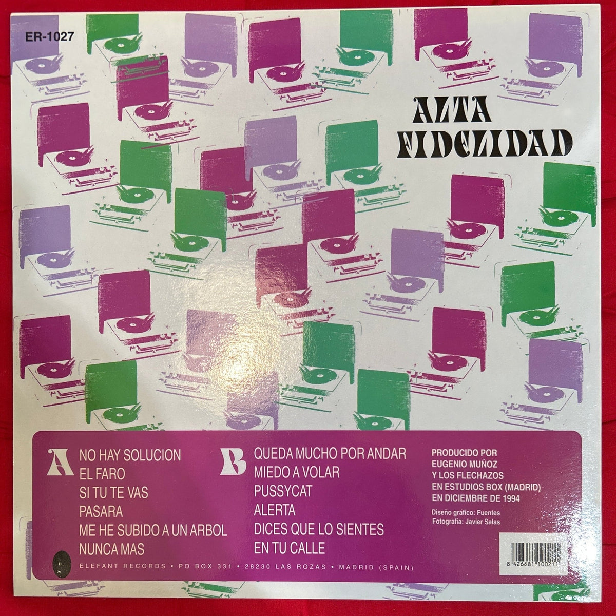 LP Los Flechazos ‎– Alta Fidelidad 2ª mano - DISCOS NAKASHA