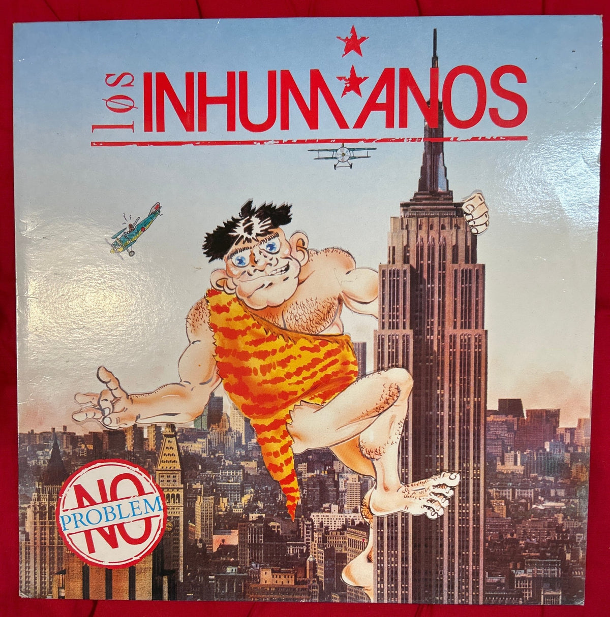 LP Los Inhumanos ‎– No Problem 2ª Mano - DISCOS NAKASHA