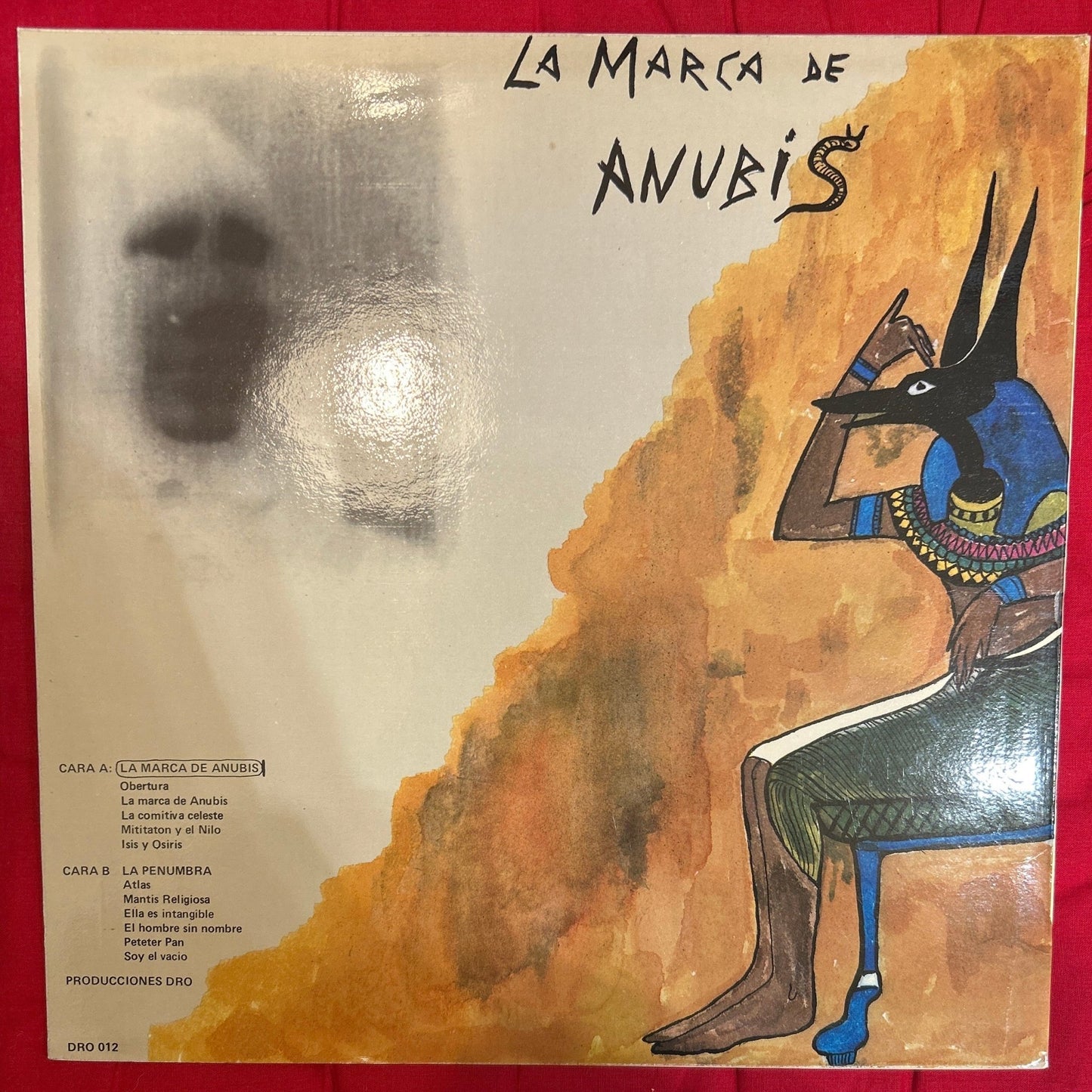 LP Los Iniciados ‎– La Marca De Anubis 2ª Mano - DISCOS NAKASHA