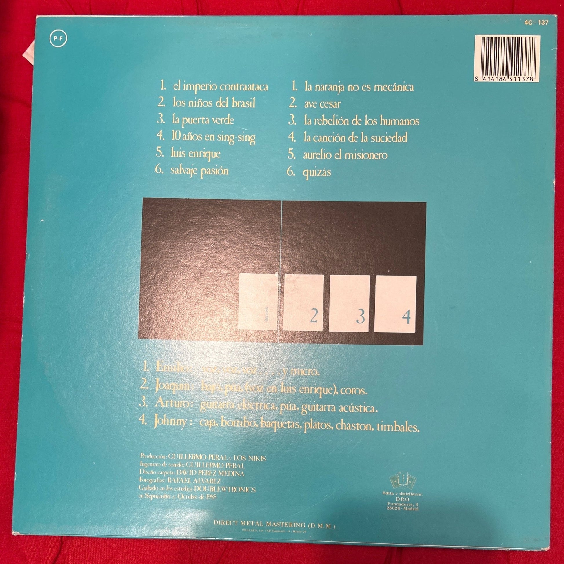 LP Los Nikis ‎– Marines A Pleno Sol 2ª Mano - DISCOS NAKASHA