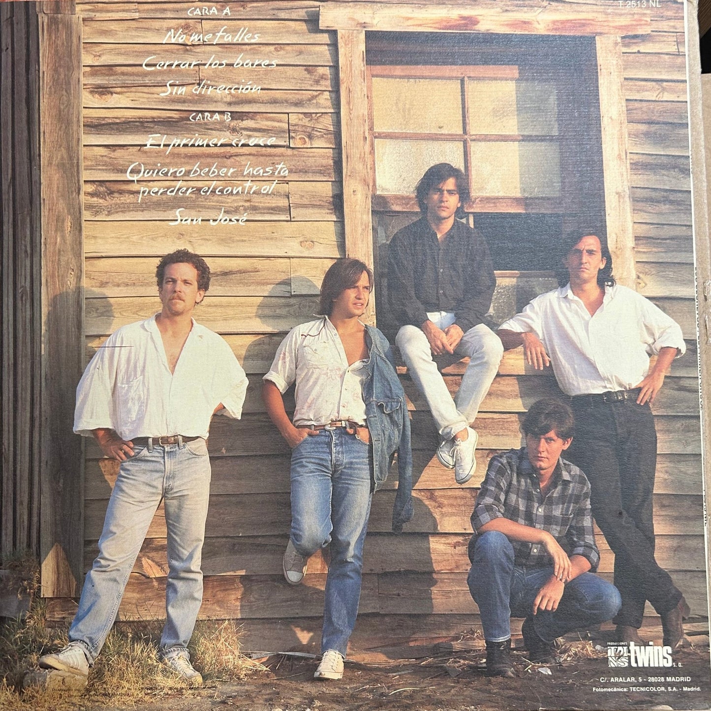 LP Los Secretos – El Primer Cruce 2ª mano - DISCOS NAKASHA