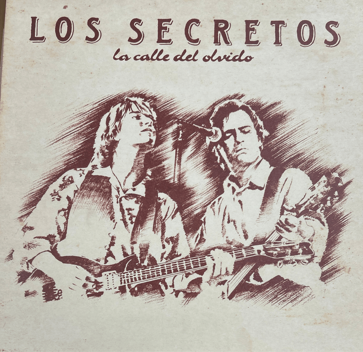 LP Los Secretos ‎– La Calle Del Olvido 2ª mano - DISCOS NAKASHA