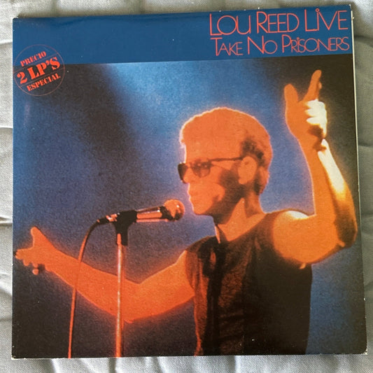 LP Lou Reed ‎– Lou Reed Live - Take No Prisoners 2ª Mano - DISCOS NAKASHA