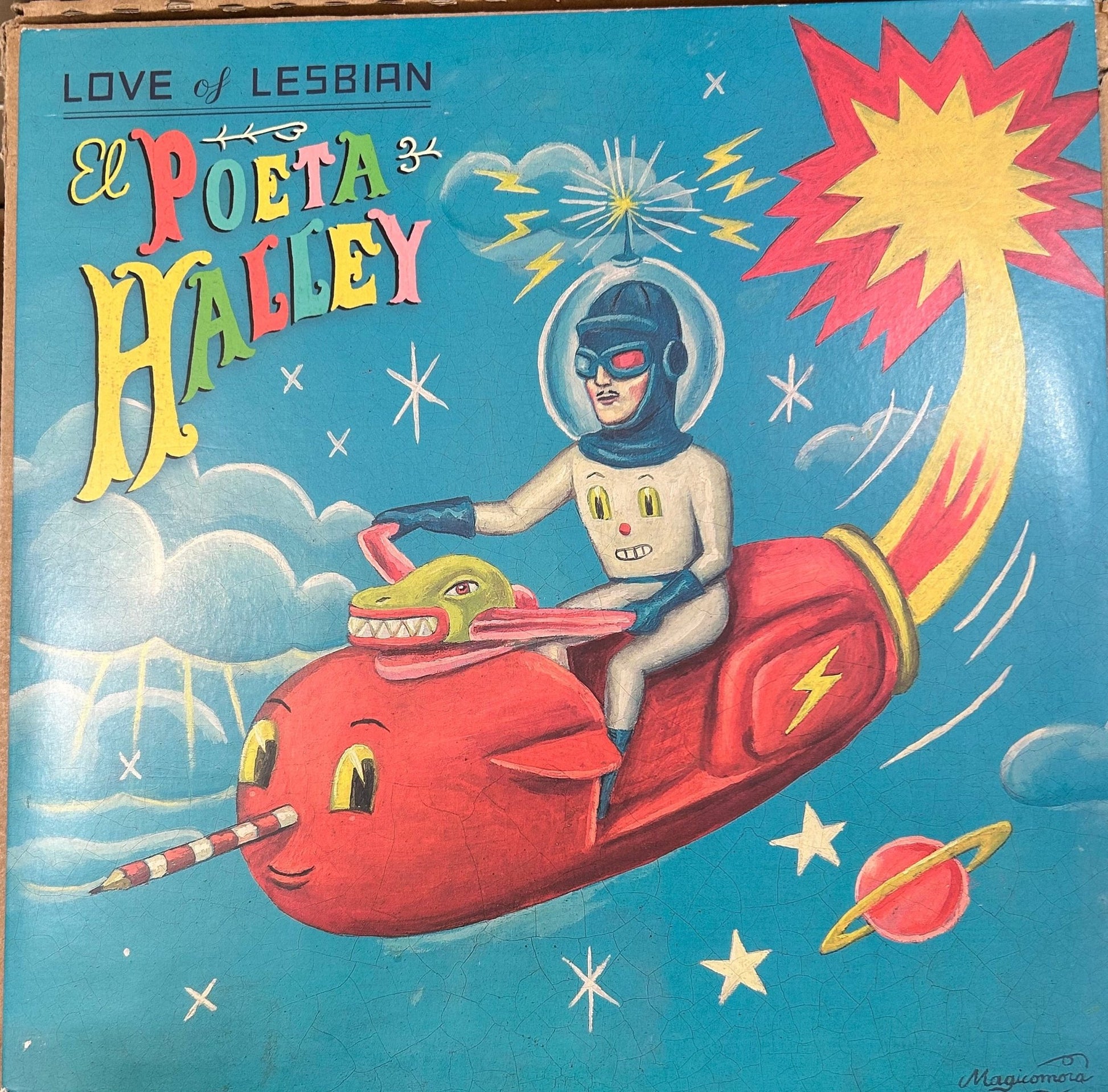 LP Love Of Lesbian ‎– El Poeta Halley 2ª Mano - DISCOS NAKASHA