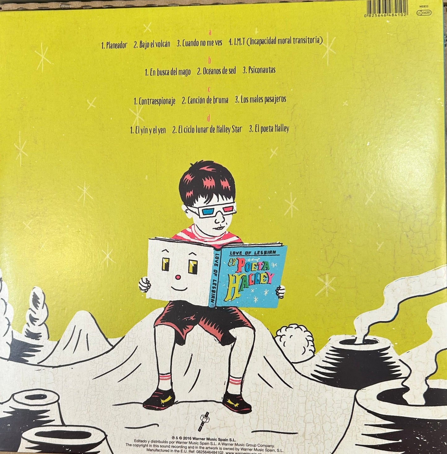 LP Love Of Lesbian ‎– El Poeta Halley 2ª Mano - DISCOS NAKASHA