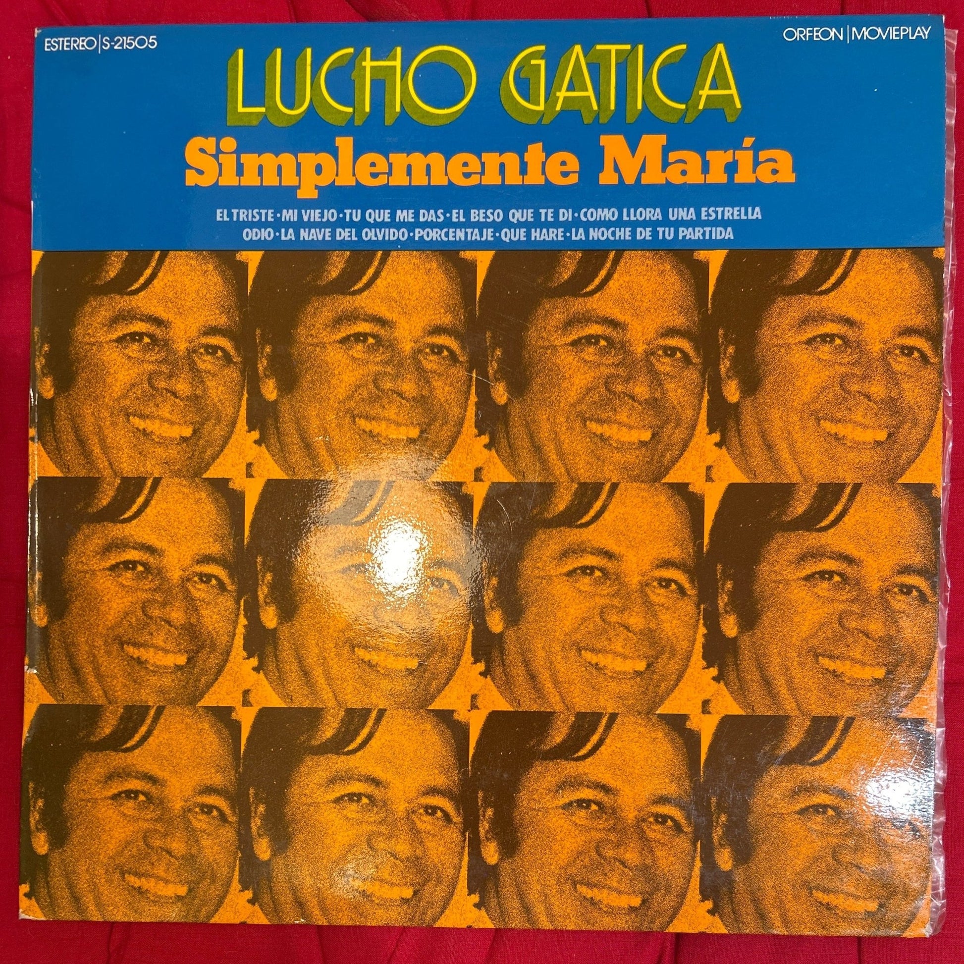LP Lucho Gatica – Simplemente María 2ª Mano (Producto exclusivo recogida en tienda) - DISCOS NAKASHA