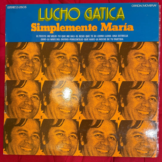 LP Lucho Gatica – Simplemente María 2ª Mano (Producto exclusivo recogida en tienda) - DISCOS NAKASHA