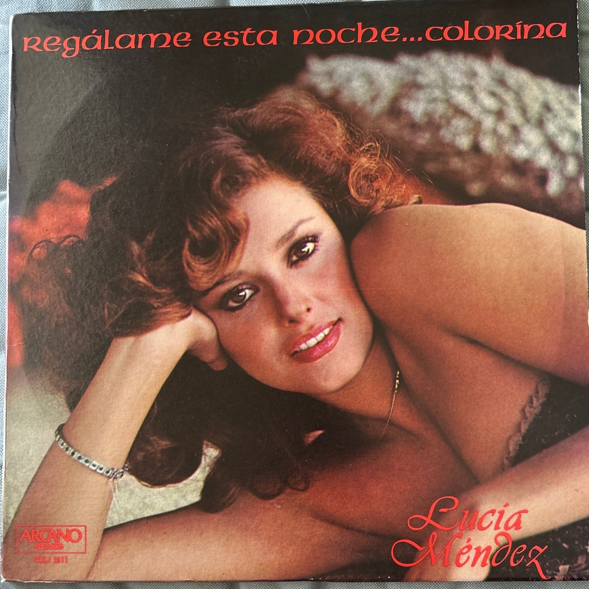 LP Lucia Mendez ‎– Regálame Esta Noche...Colorína 2ª Mano . - DISCOS NAKASHA