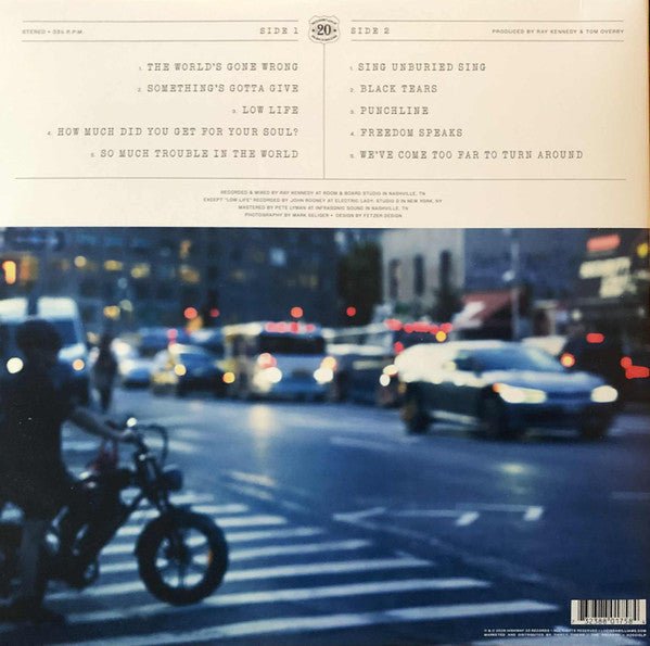 LP Lucinda Williams ‎– World's Gone Wrong Nuevo precintado - DISCOS NAKASHA