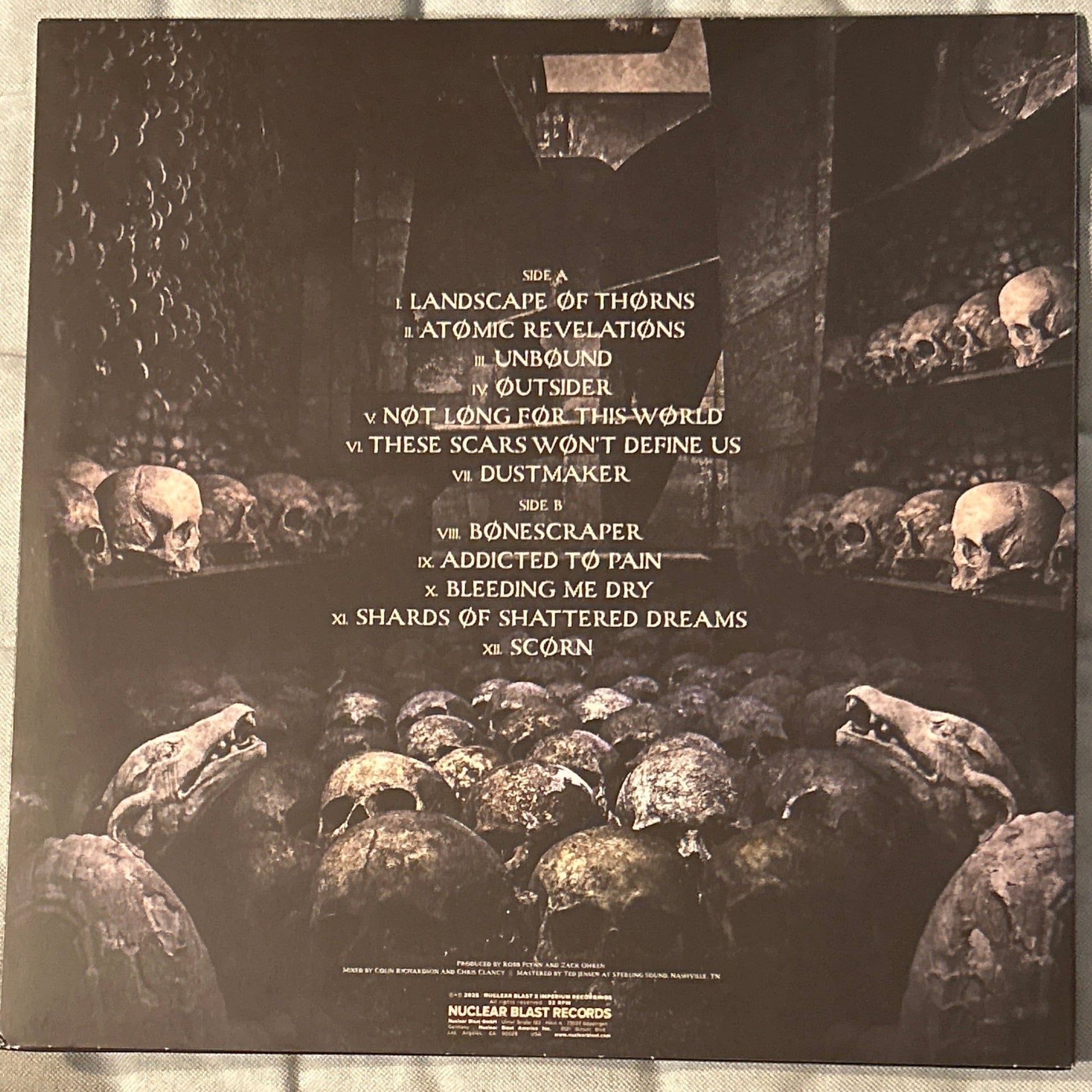 LP Machine Head ‎– Unatoned 2ª Mano - DISCOS NAKASHA