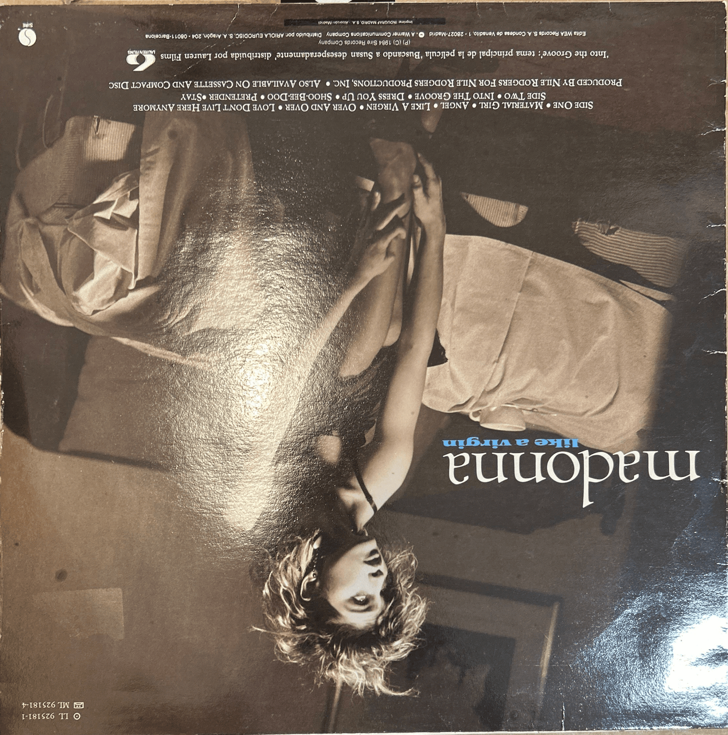 LP Madonna – Like A Virgin 2ª Mano - DISCOS NAKASHA