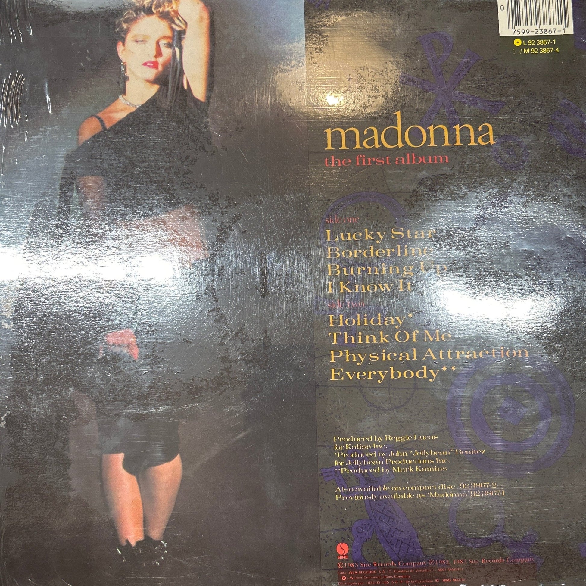 LP Madonna ‎– The First Album 2ª mano - DISCOS NAKASHA