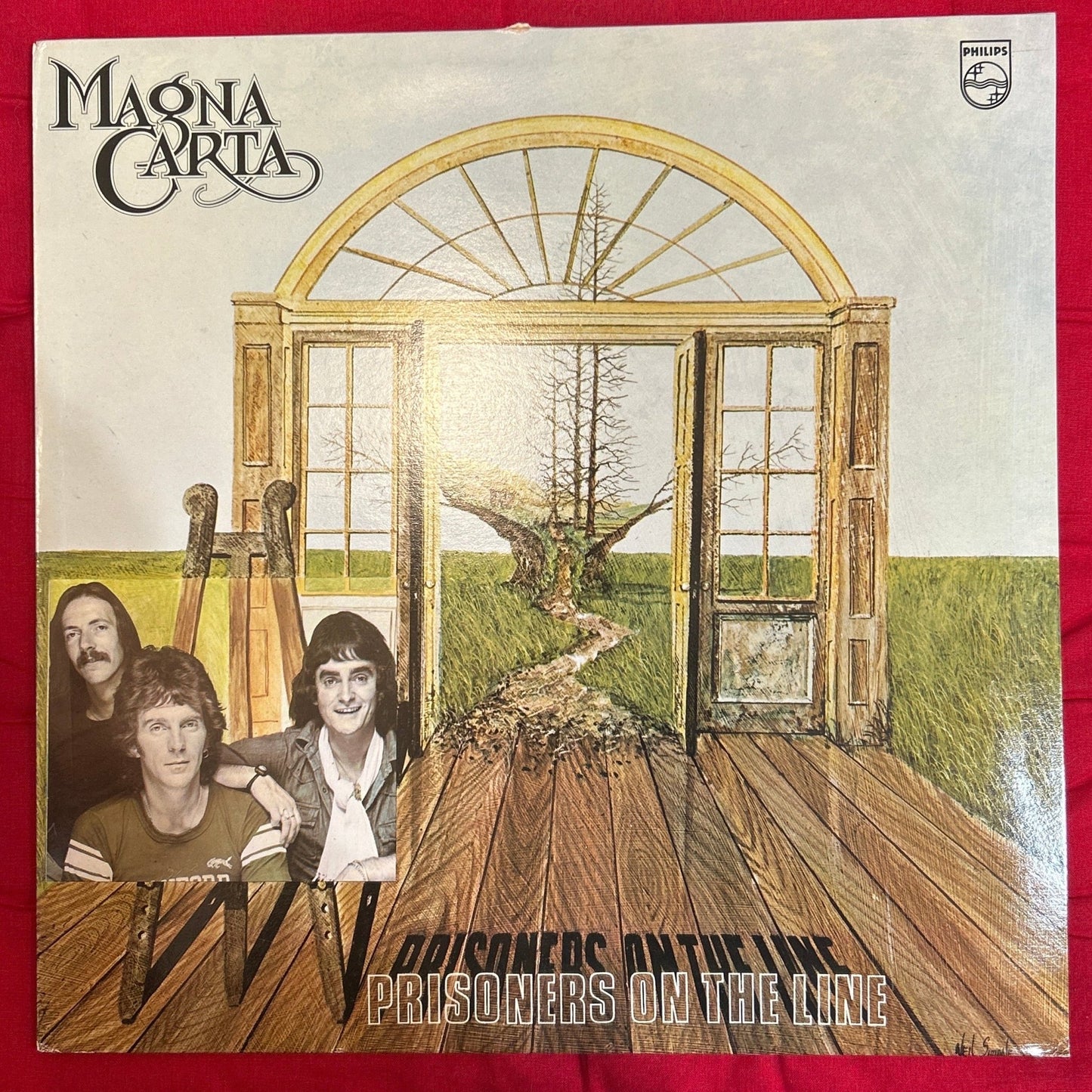 LP Magna Carta ‎– Prisoners On The Line 2ª Mano - DISCOS NAKASHA