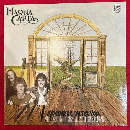 LP Magna Carta ‎– Prisoners On The Line 2ª Mano - DISCOS NAKASHA