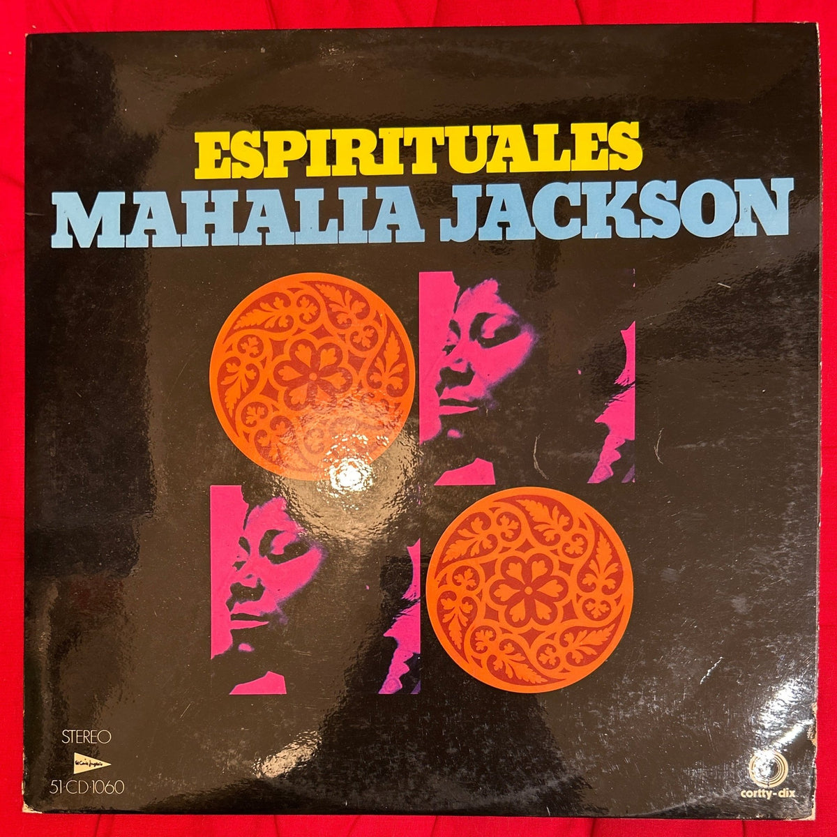 LP Mahalia Jackson ‎– Espirituales 2ª Mano - DISCOS NAKASHA