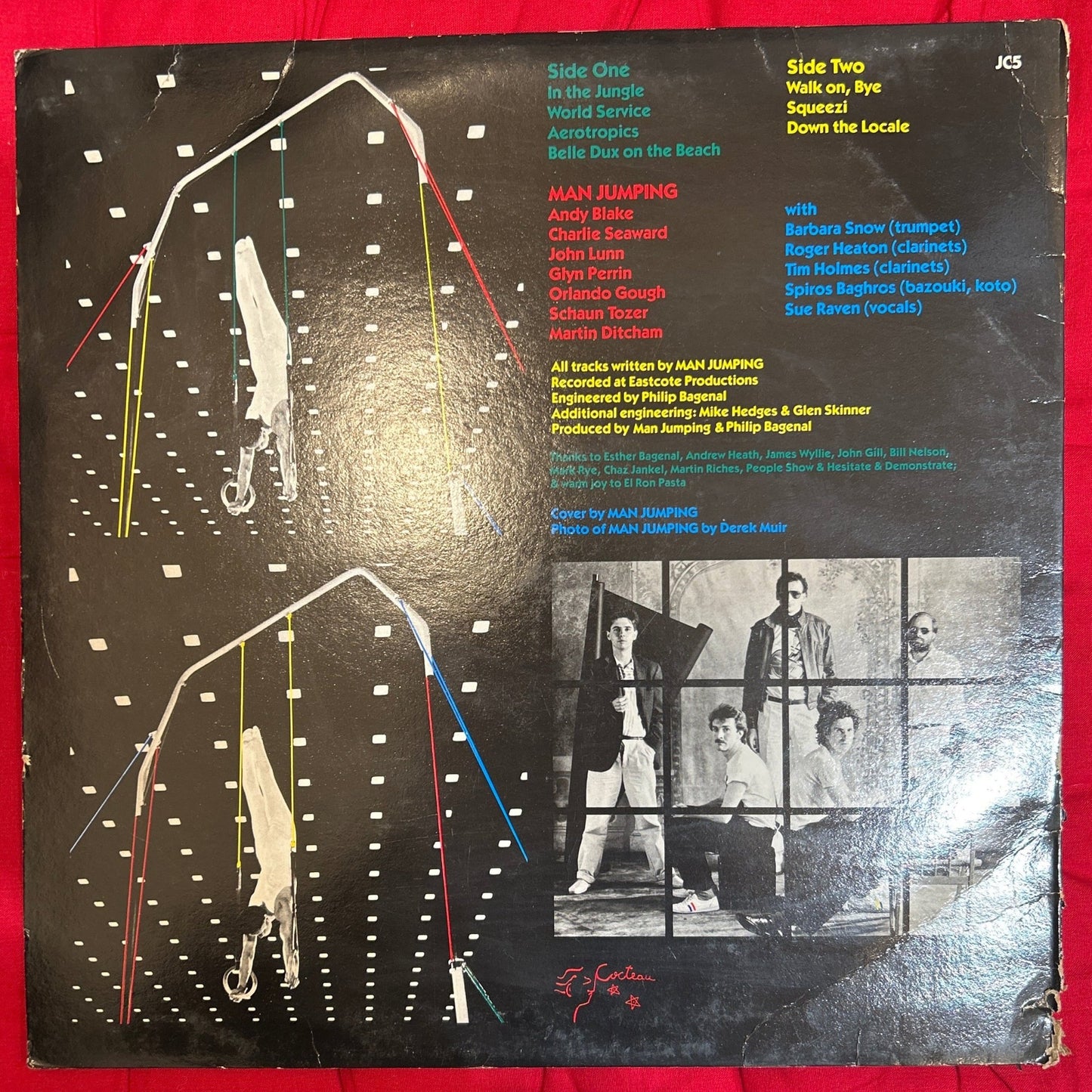 LP Man Jumping ‎– Jumpcut 2ª Mano - DISCOS NAKASHA