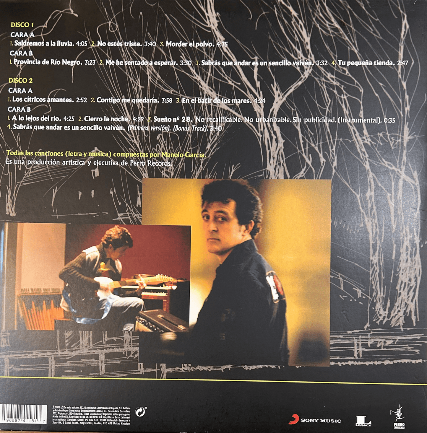 LP Manolo García – Saldremos A La Lluvia 2ª mano - DISCOS NAKASHA