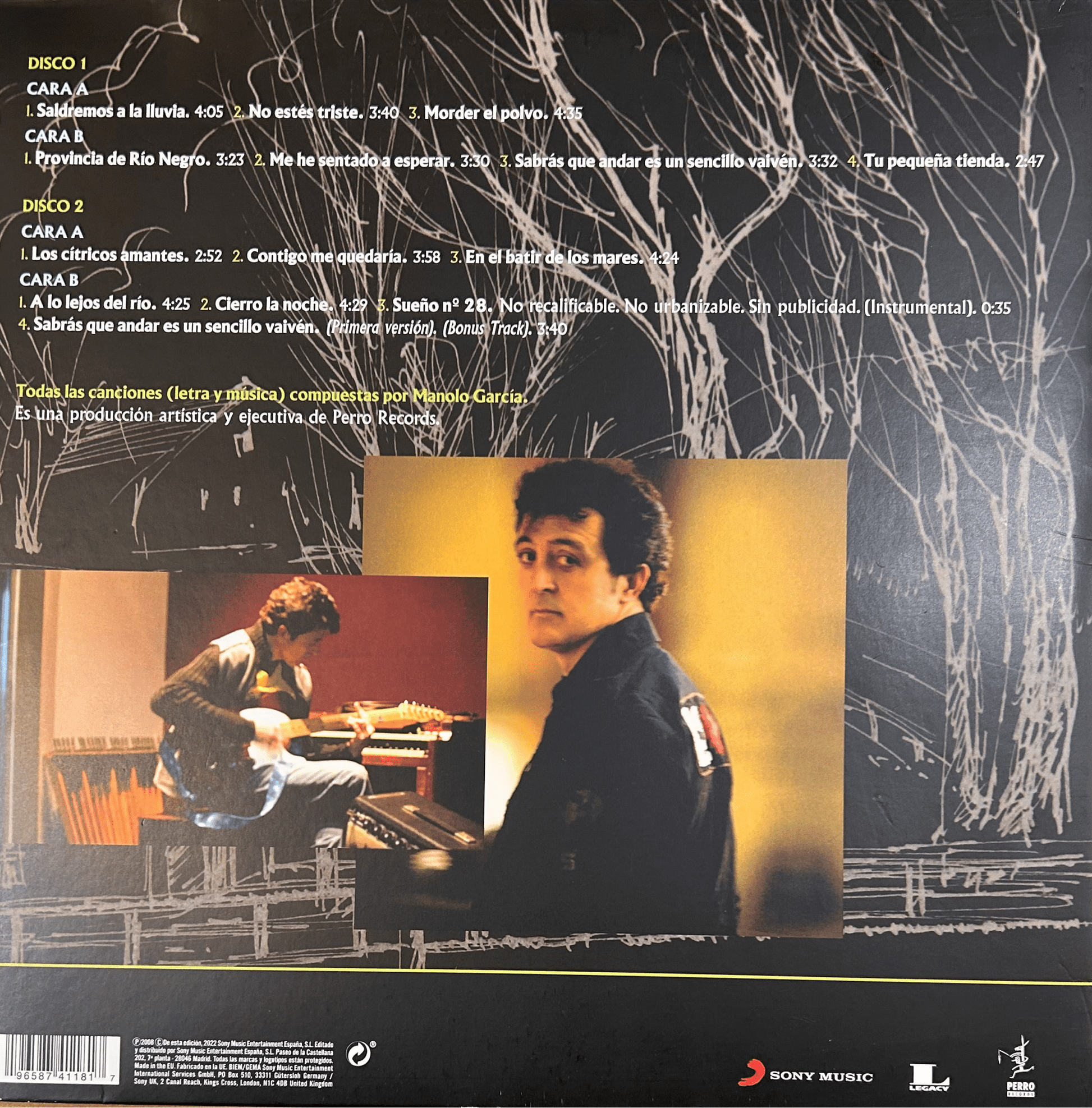 LP Manolo García – Saldremos A La Lluvia 2ª mano - DISCOS NAKASHA