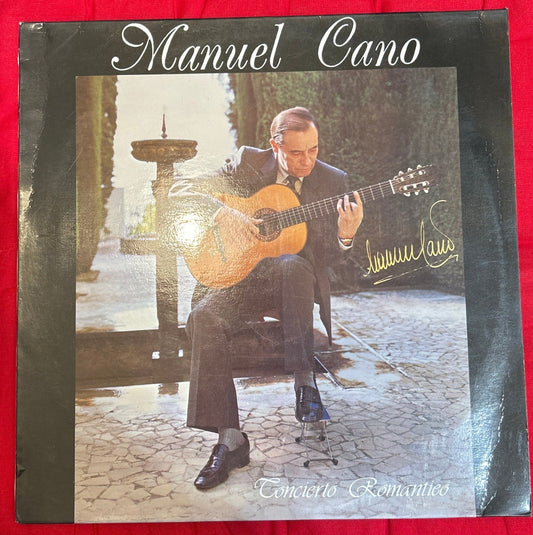 LP Manuel Cano ‎– Concierto Romántico 2ª Mano - DISCOS NAKASHA