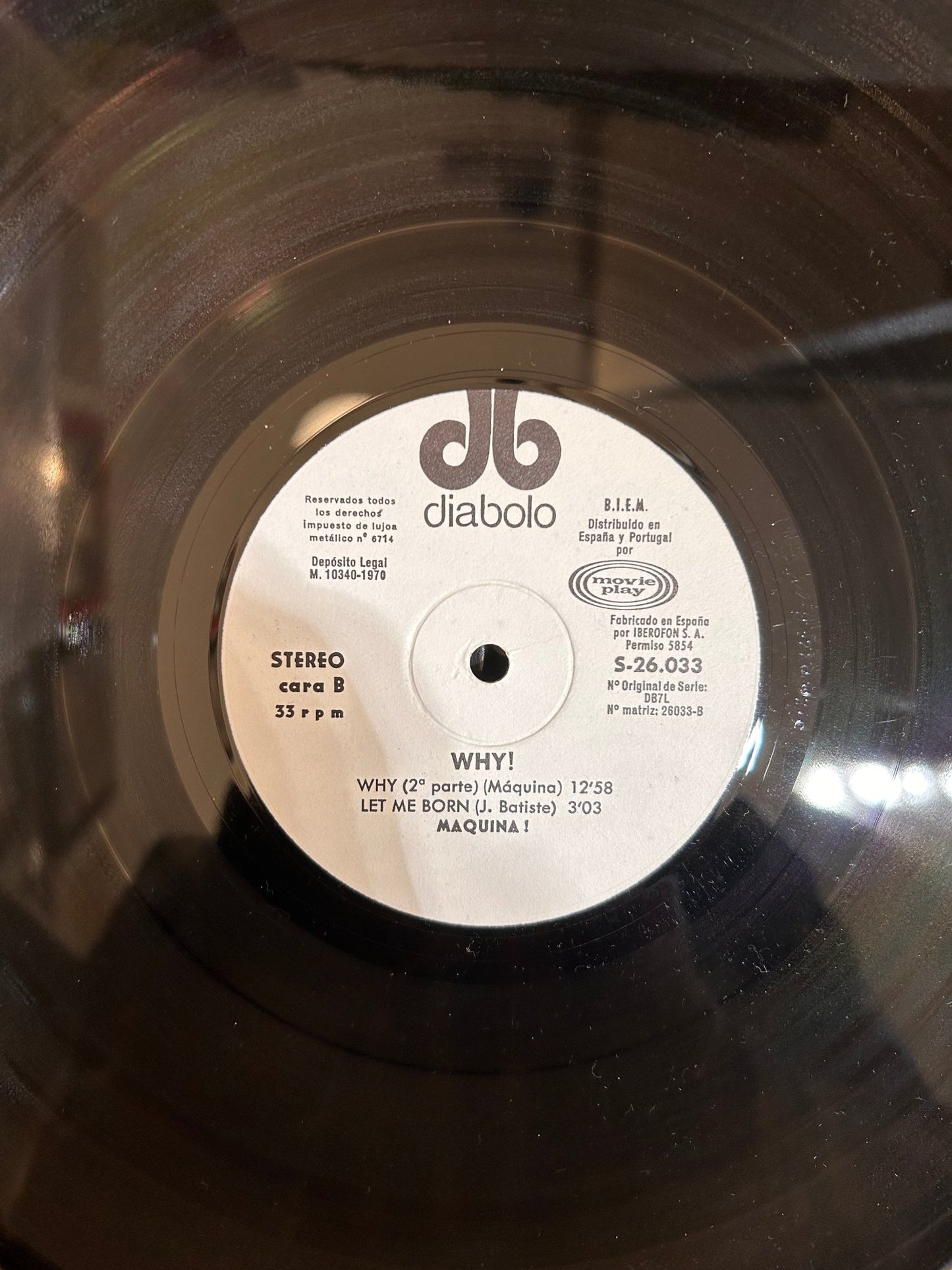 LP Maquina – Why? 2ª mano - DISCOS NAKASHA