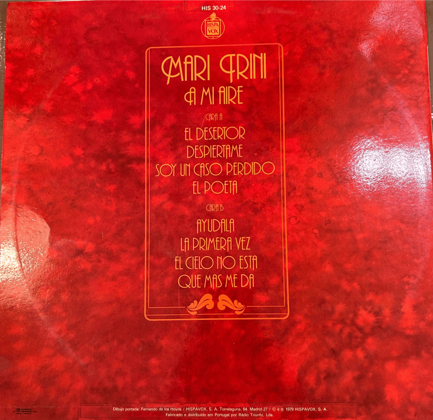 LP Mari Trini ‎– A Mi Aire 2ª Mano (Producto exclusivo recogida en tienda) - DISCOS NAKASHA