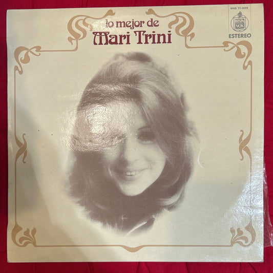 LP Mari Trini ‎– Lo Mejor De Mari Trini 2ª mano (Producto exclusivo recogida en tienda) - DISCOS NAKASHA
