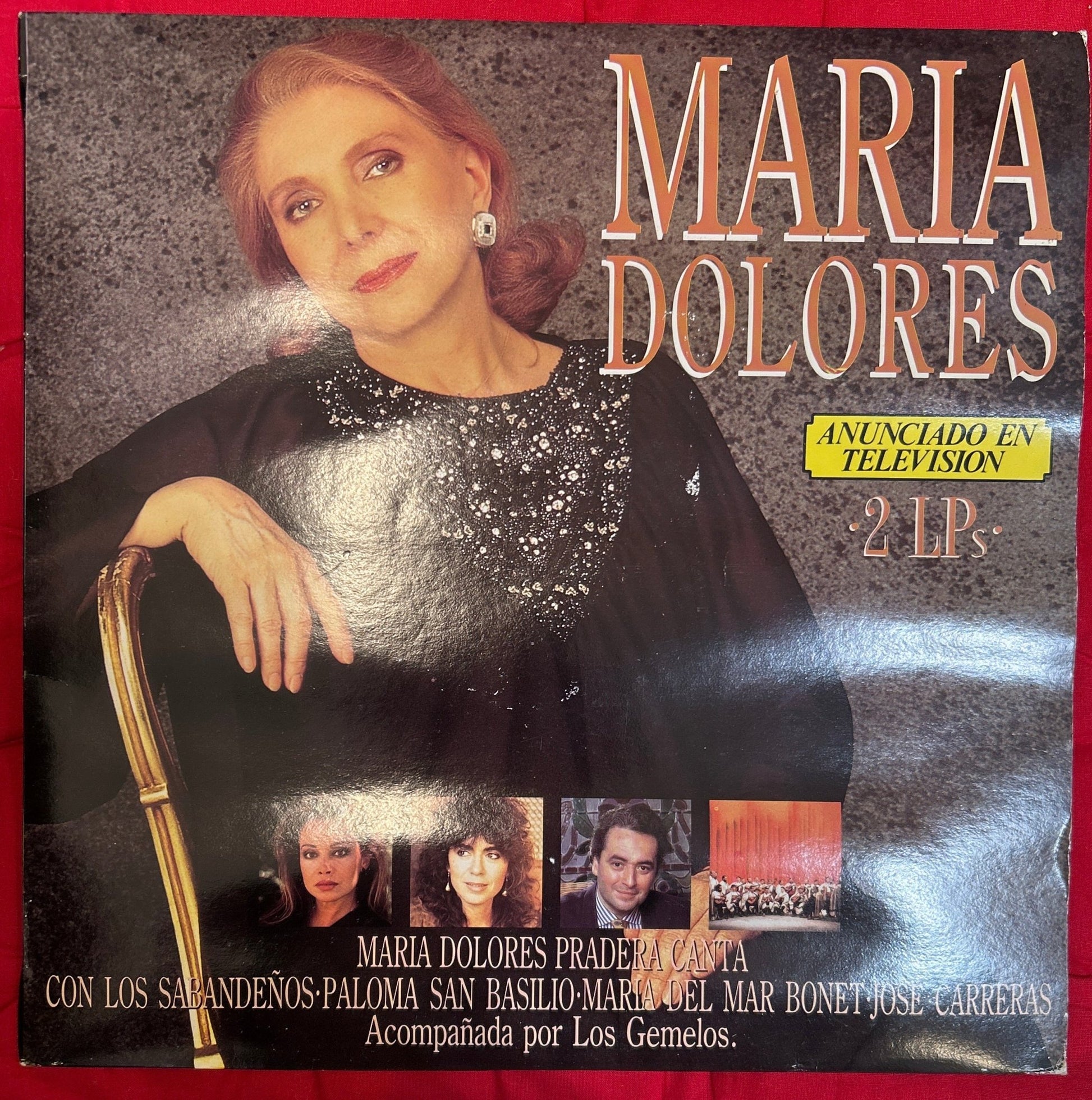 LP Maria Dolores Pradera ‎– Maria Dolores 2ª Mano (Producto exclusivo recogida en tienda) - DISCOS NAKASHA